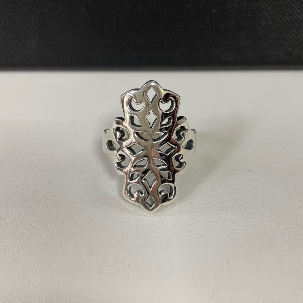 Extremely Rare James Avery Long Openwork Lattice … - image 2